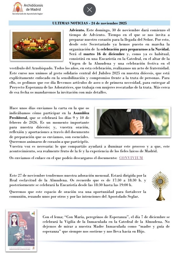 ltimas Noticias del Curso 25/26 - 24 de noviembre de 2025